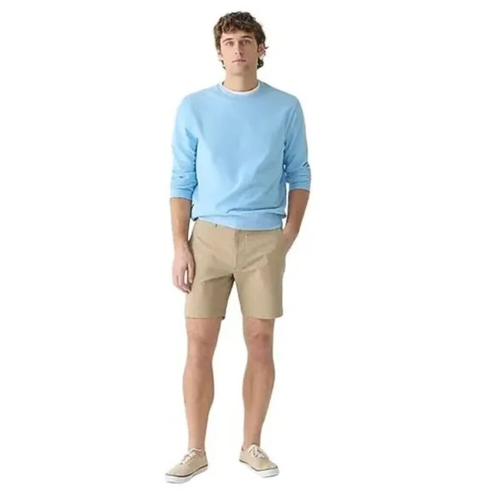 J. Crew 7" Stretch Chino Short Khaki 40
